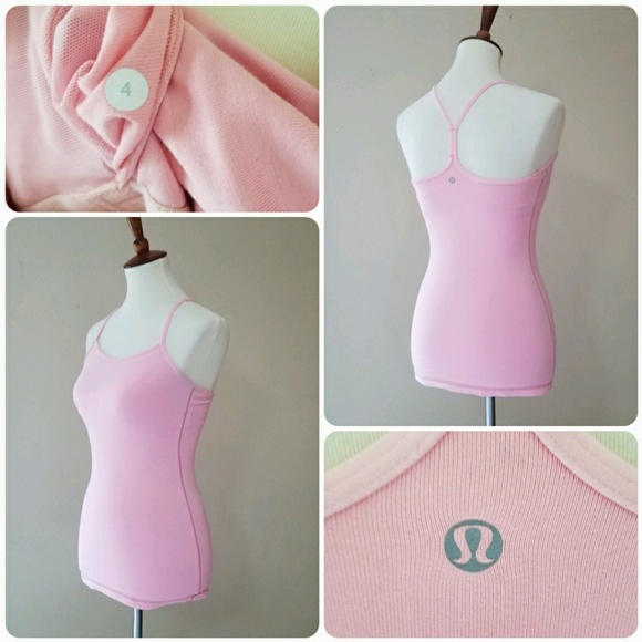 lululemon athletica Tops - Lululemon Pink Athletic Tank Size 4